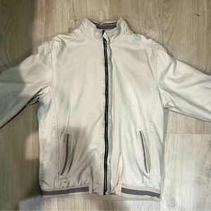 Japanese Khaki Varsity-Bomber Jacket for mens’ 
Size: Large
